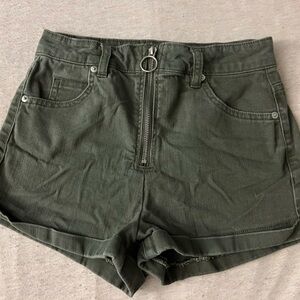 Forever 21 Olive Green Shorts